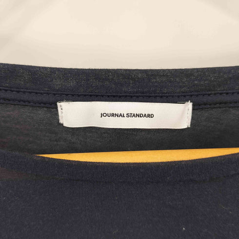 ジャーナルスタンダード JOURNAL STANDARD コットン ナイロン シアー クルーネック長袖Tシャツ カットソー レディース